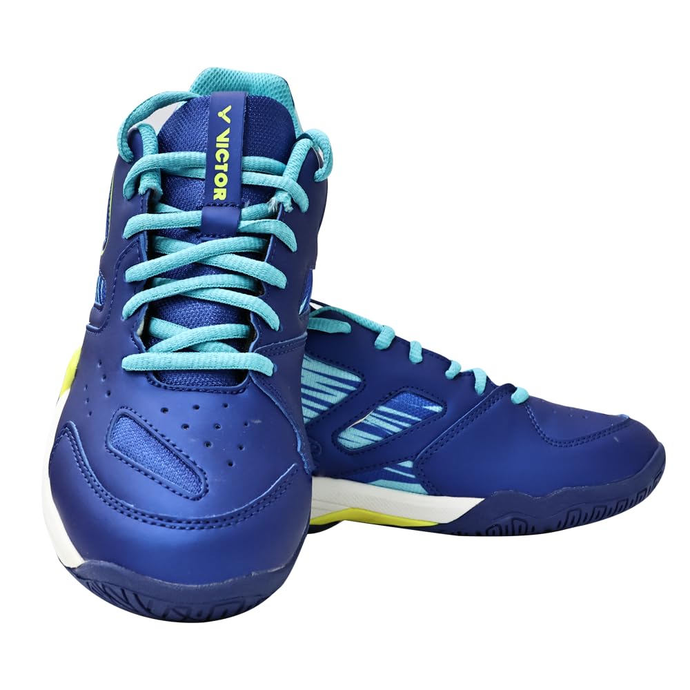 VICTOR AS-39W-B-255 All-Around Series Badminton Shoes U-Shape 3.5 UK-7, Blue