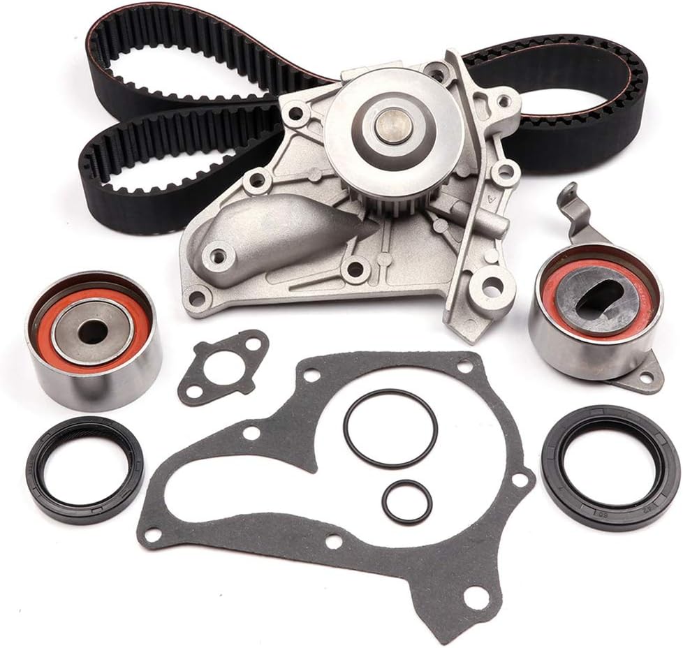 SCITOO 16100-09040 Timing Belt Water Pump Kit 1987-2001 For Toyota Camry 2L Timing Belt Kit