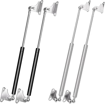 20 inch 200 lbs Gas Strut for Heavy Lid with Stainless Steel 20" 890 N Gas Spring Prop for Heavy Duty Lids RV Bed Box DIY Window Basement Floor Door
