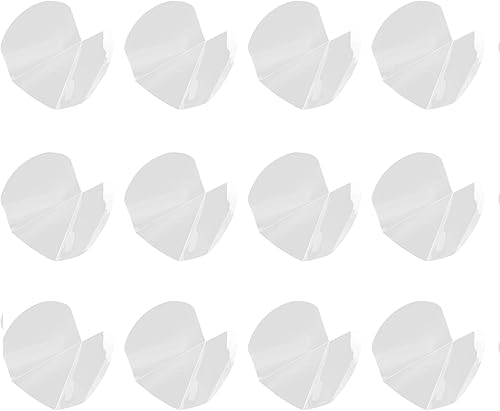 Miniatura 9 de DOITOOL Decoración de boda, 100 piezas de collar de pastel transparente para magdalenas, mousse circundante en forma de triángulo, envoltura de