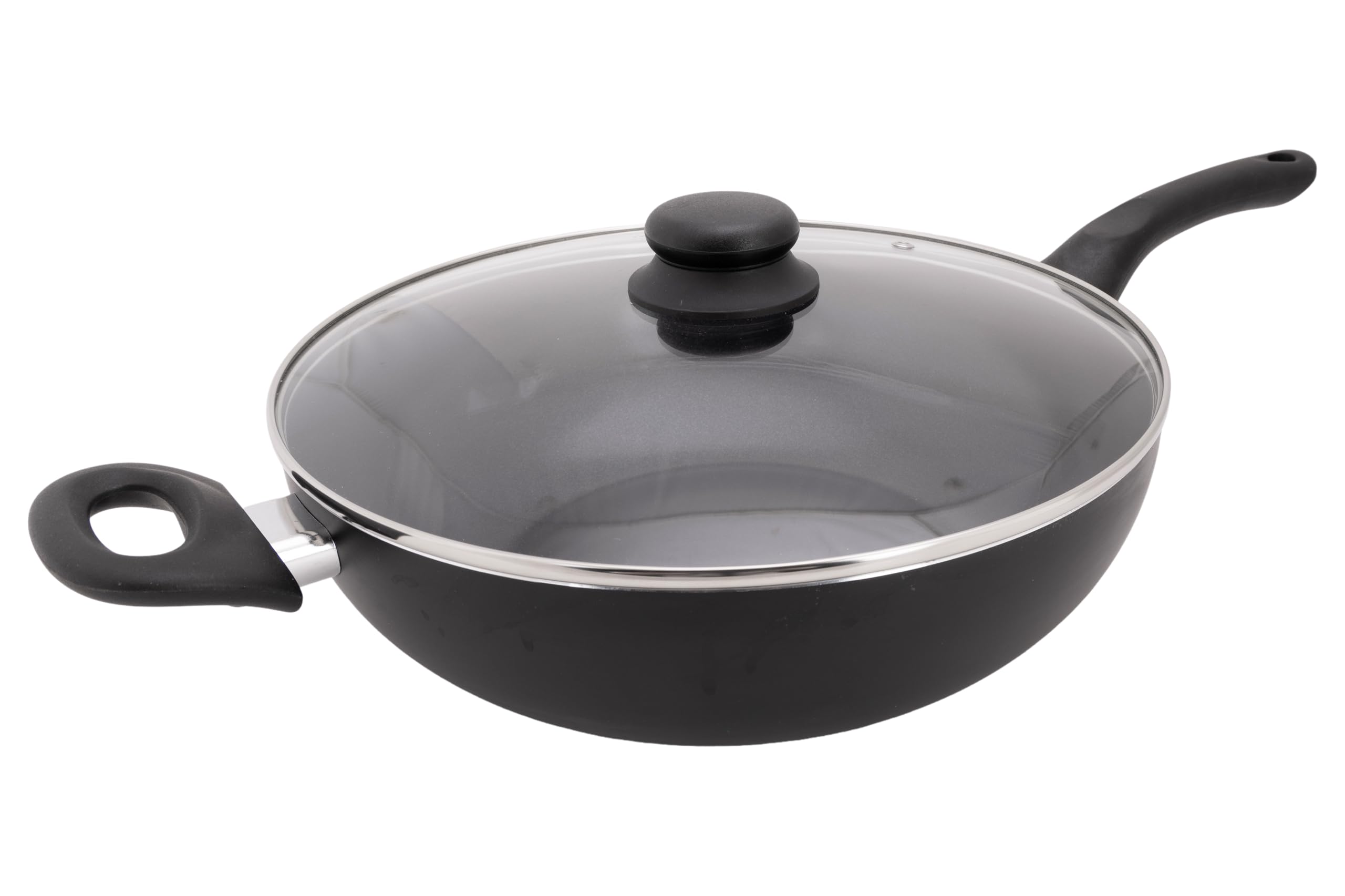 Cosy & Trendy Essentials Wok in alluminio antiaderente, D30 cm, compatibile con l'induzione - senza PFAS