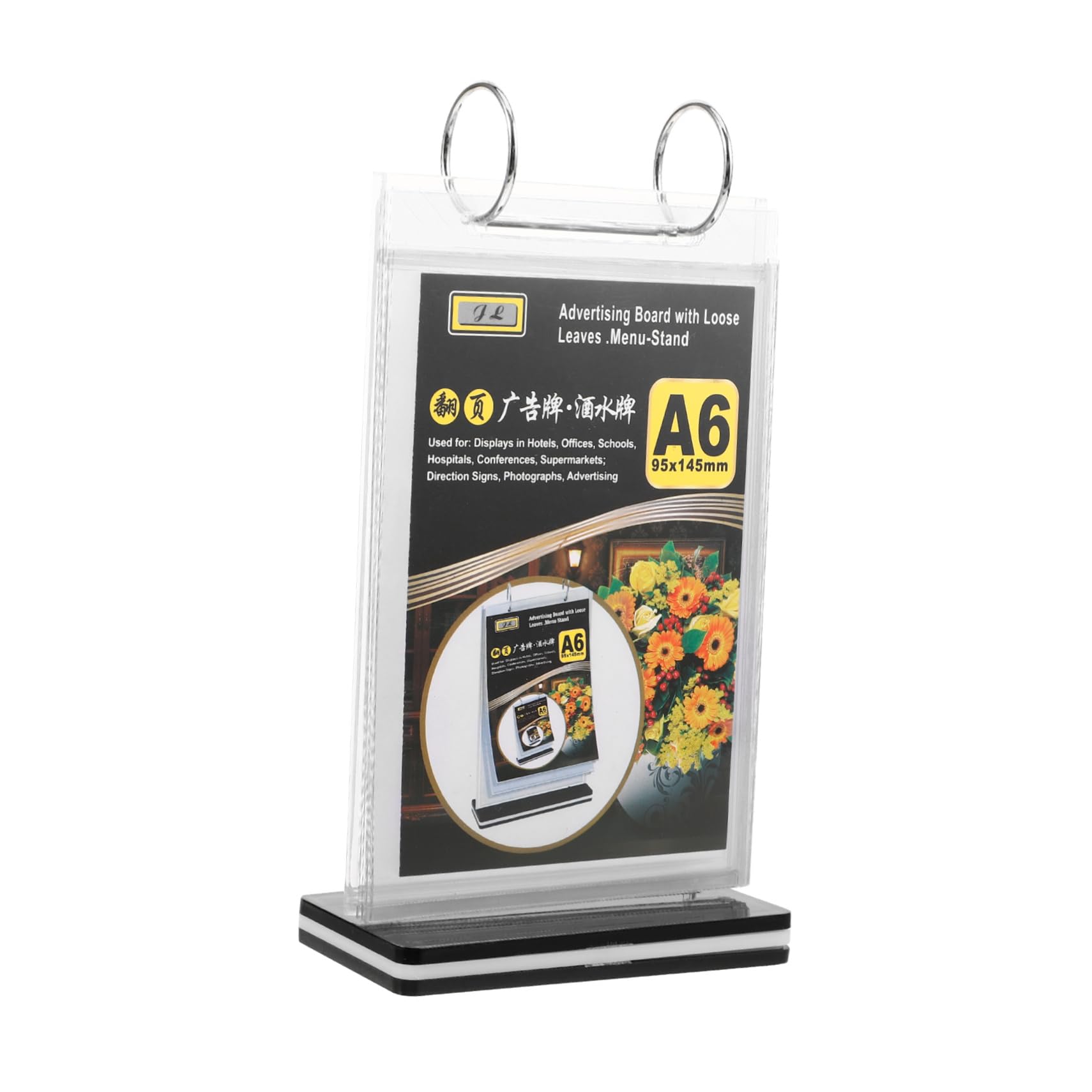 SHINEOFI 9 Sztuk Stojak Papierowy Uchwyt Na Znak Uchwyt Na Menu Stojaki Na Plakaty Do Wyświetlania Menu Stojak Na Etykiety Uchwyty Na Zdjęcia Do Stołów Pulpit Menu Stojak Do Przechowywania
