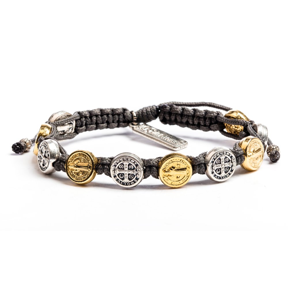 My Saint My Hero Benedictine Blessing Bracelet - Mixed Medals