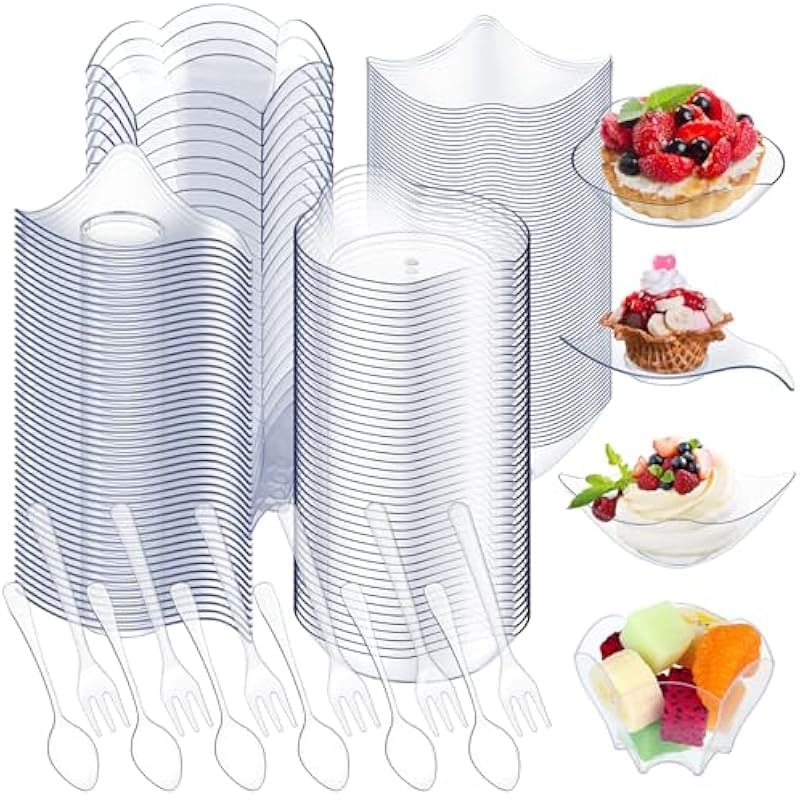 FELISTORY appetizer plates disposable 800Pcs