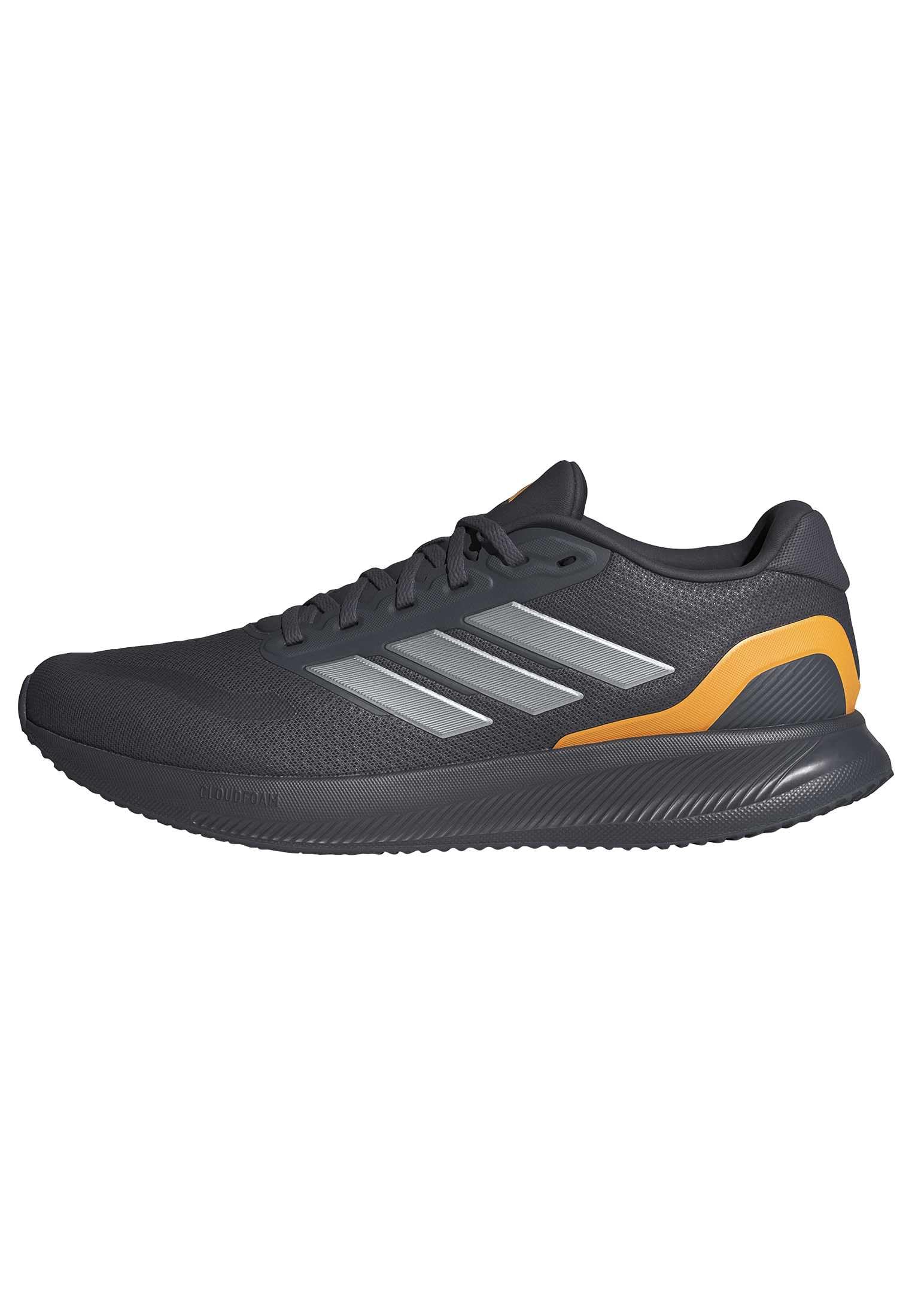 adidas Men's Runfalcon 5 Running Shoes, Aurora Onix/Iron met./Lucid Tangerine, 6.5 UK
