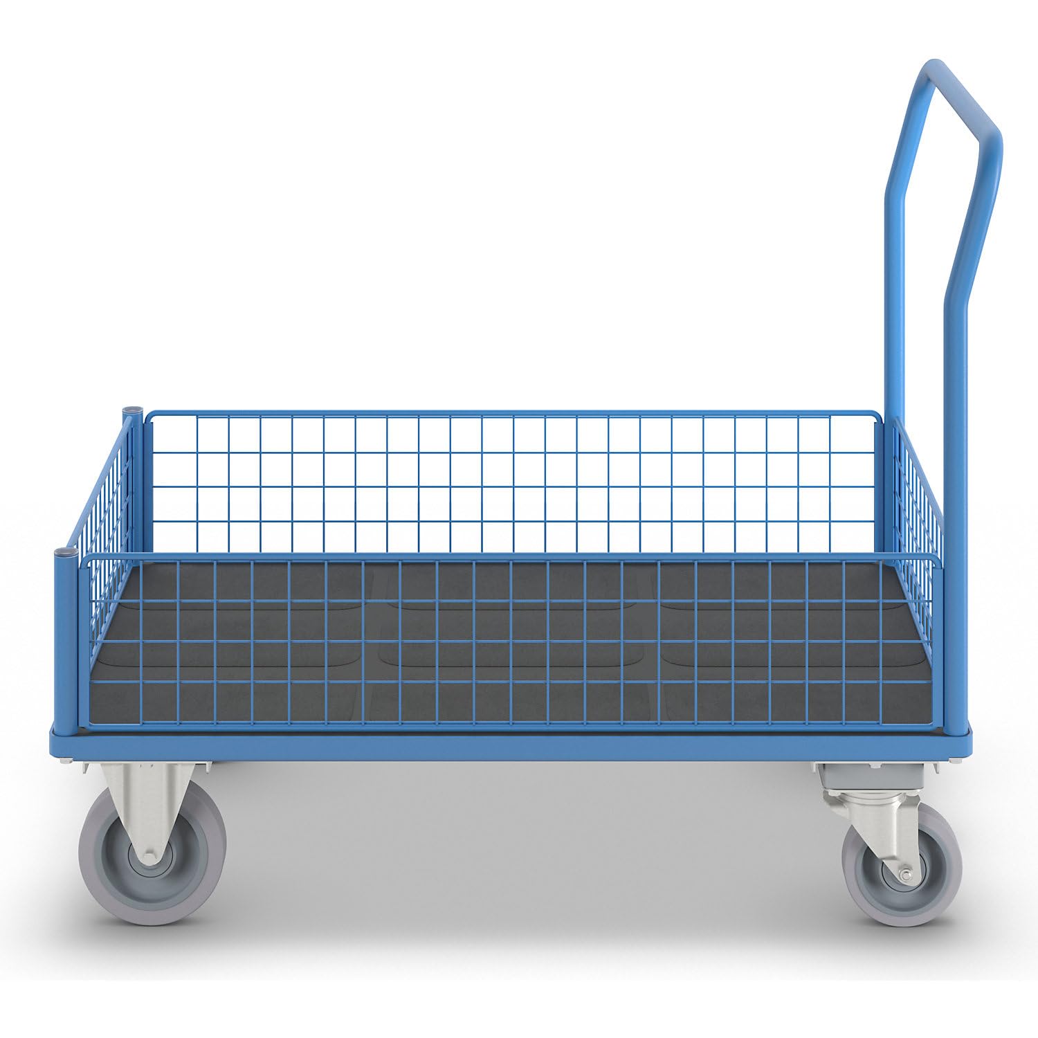eurokraft Pro | Chariot Plate-Forme à parois grillagées