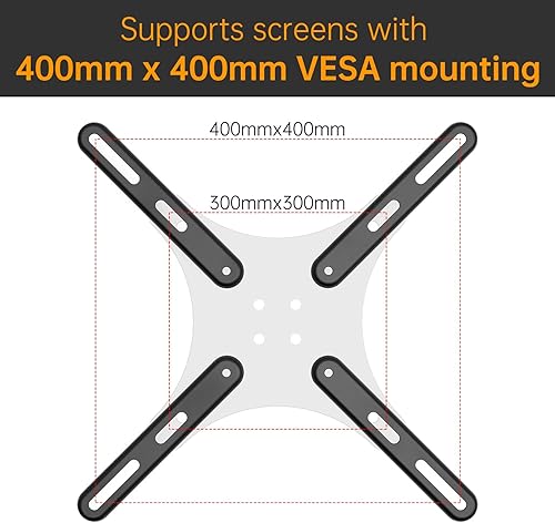 Miniatura 2 de VESA - Kit de soportes adaptadores de montaje de extensión para pantallas LCD LED de 32 a 55 pulgadas, placa de conversión de acero para VESA de