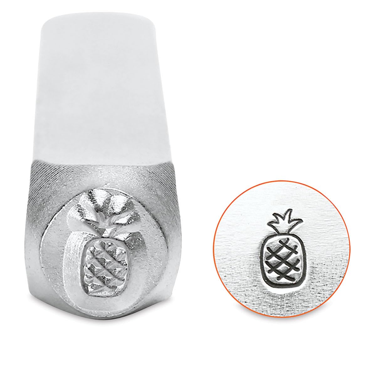 Wad Punch Stamp For Metal Engraving – Pineapple – 6 mm