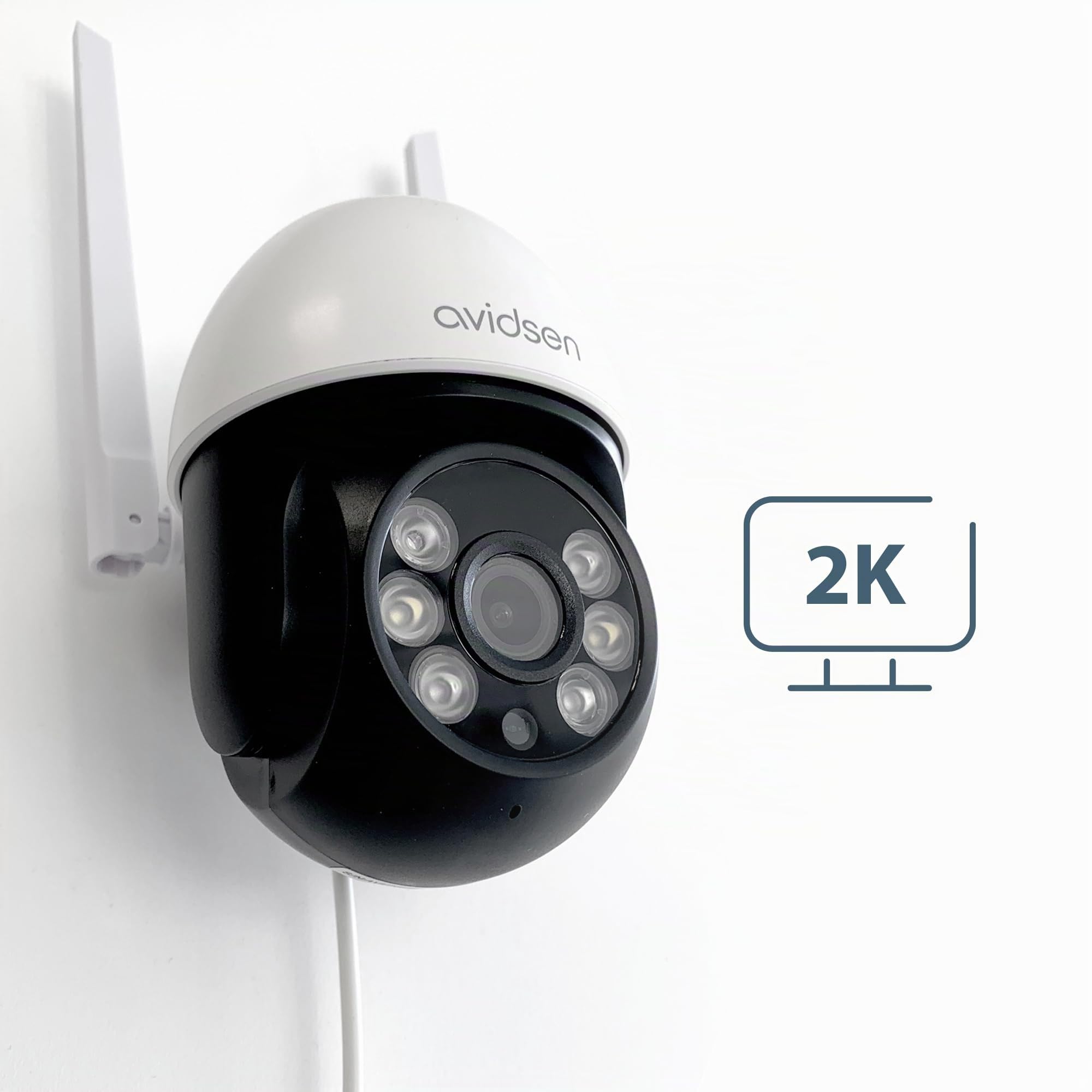 Avidsen HomeCam 2K PTZ telecamera di sicurezza motorizzata per esterni Home 127154