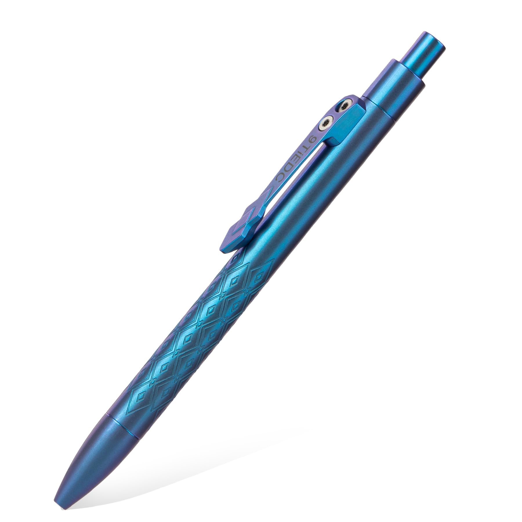 9TiEDC Premium Titanium Ballpoint Pen with Smooth Gel Ink - Luxury Writing Instrument for Business, Office & Daily Use - Perfect Executive Gift with