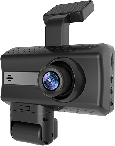 Miniatura 3 de Cámara de tablero de 2 canales Cámara de coche 360  frontal interior Dash Cámara FHD DVR 3 "LCD Super IR visión nocturna 24 horas estacionamiento