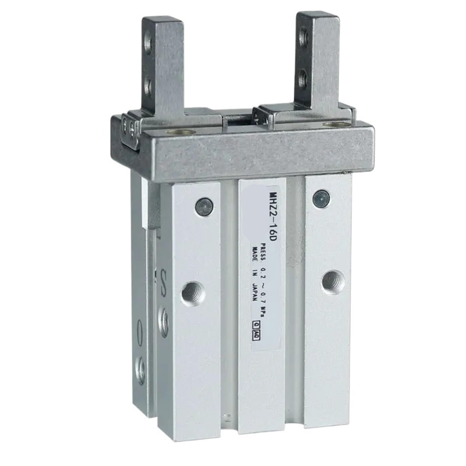Vérin pneumatique MHZ2-6D compact en aluminium pour manipulateur
