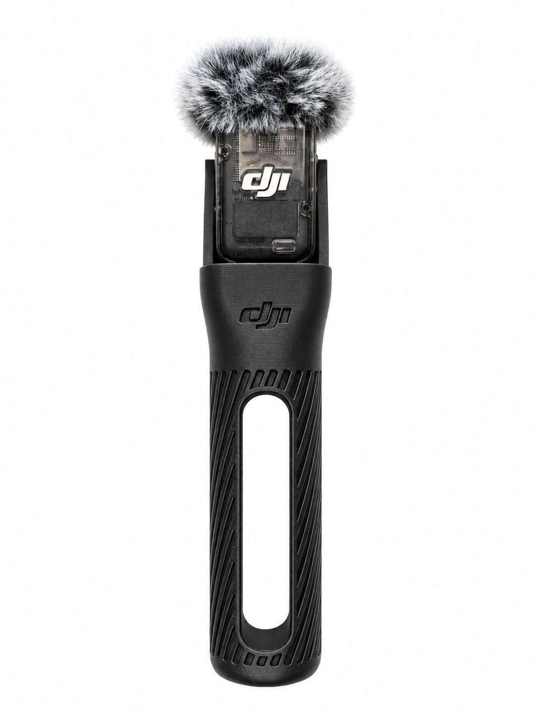 Action Pro Microphone Adapter Handle Compatible with DJI Mic 2 | Handheld Grip Mount | Lightweight & Durable | Easy to Use Mic Holder-image-1