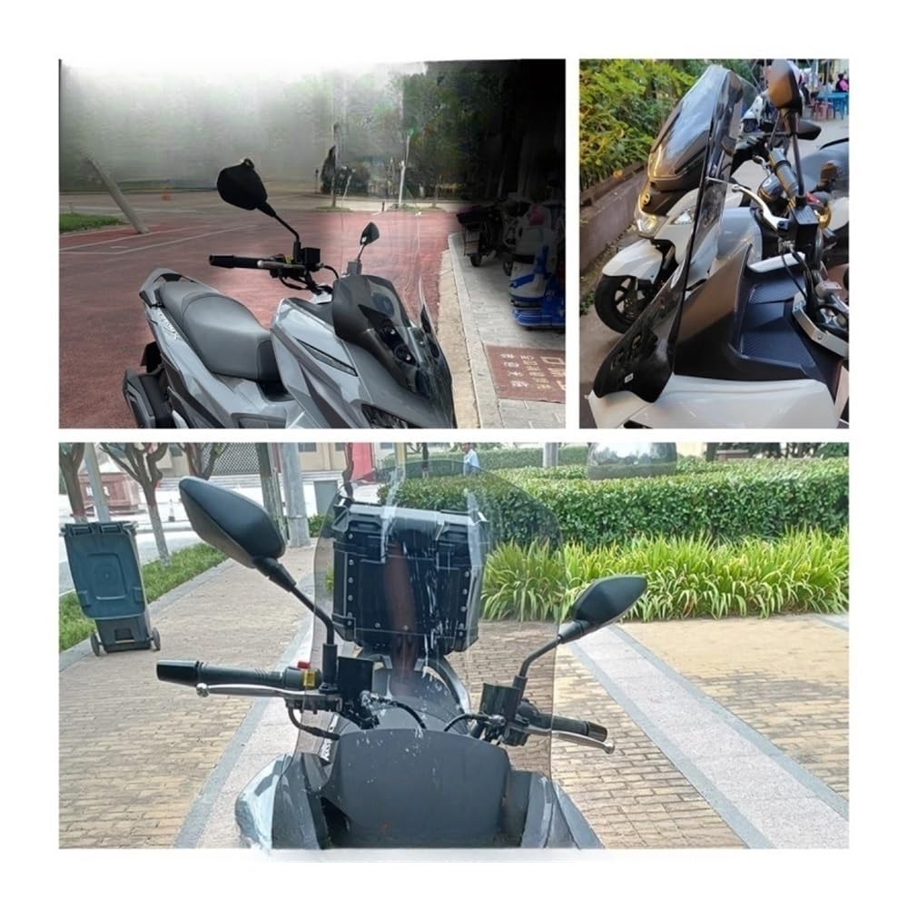 Per JET X JET-X 125 Jet-x 150 Accessori Per Moto Parabrezza Visiera Kit Deflettore Deflettori Cupolino Prolunga Defletto moto