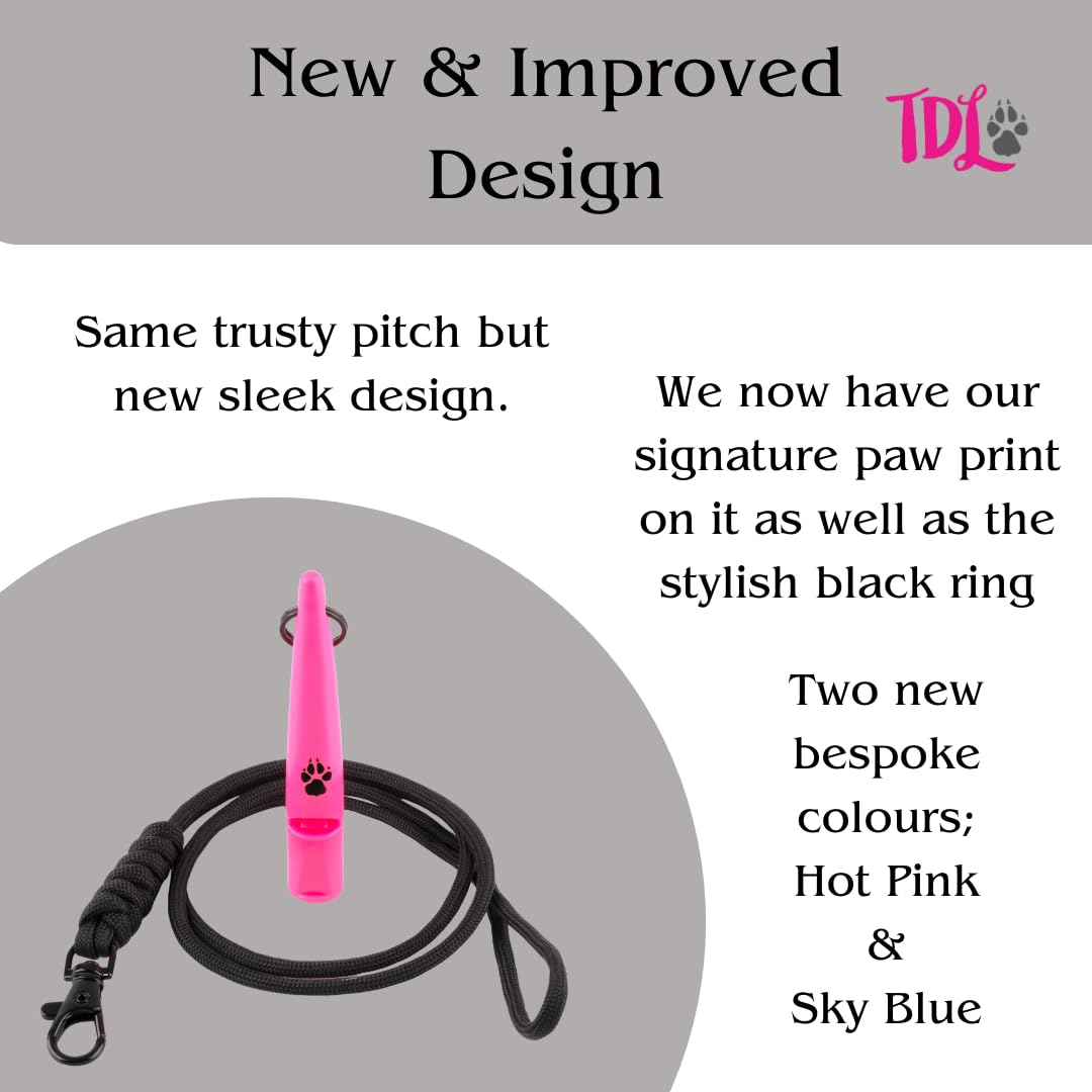 TDL Gun Dog Training Whistle with Lanyard, Dog Whistle with Loud, Solid Tone & Far Reaching Sound - Image 2