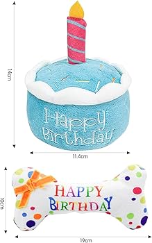 Doreenbow Paquete De 5 Juguetes De Cumpleaños Para Perros