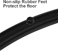 Vista 5 de Base de anillo reclinable de 22 pulgadas, silla de metal resistente, parte inferior giratoria de repuesto con placa de 10 pulgadas