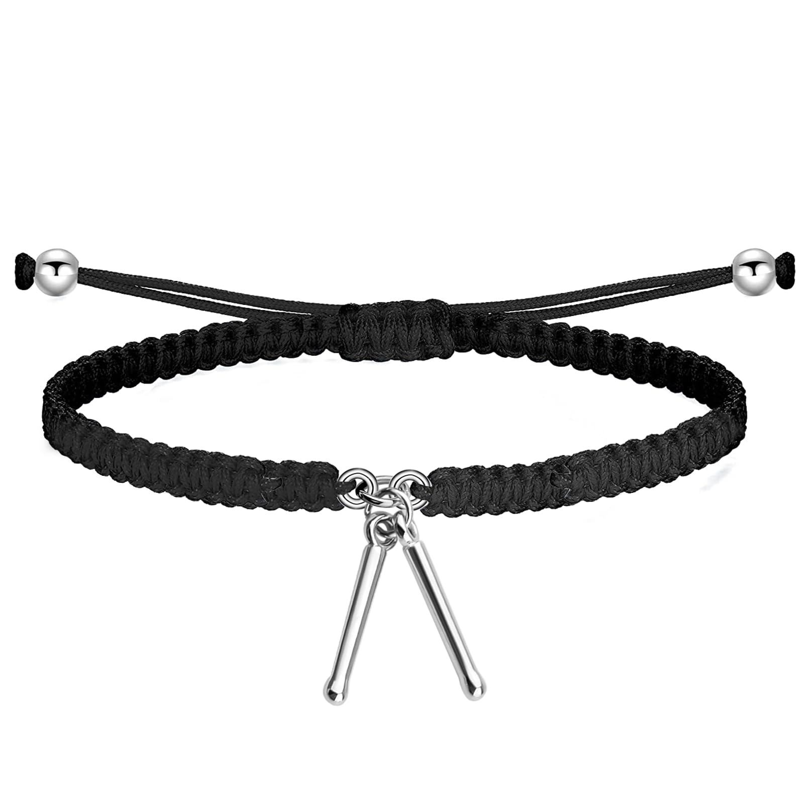TGBJE Drummer Drumming Gift Drum Sticks Charm Bracelet Drum Player Band Gift Drum Teacher Gift Percussion Jewelry