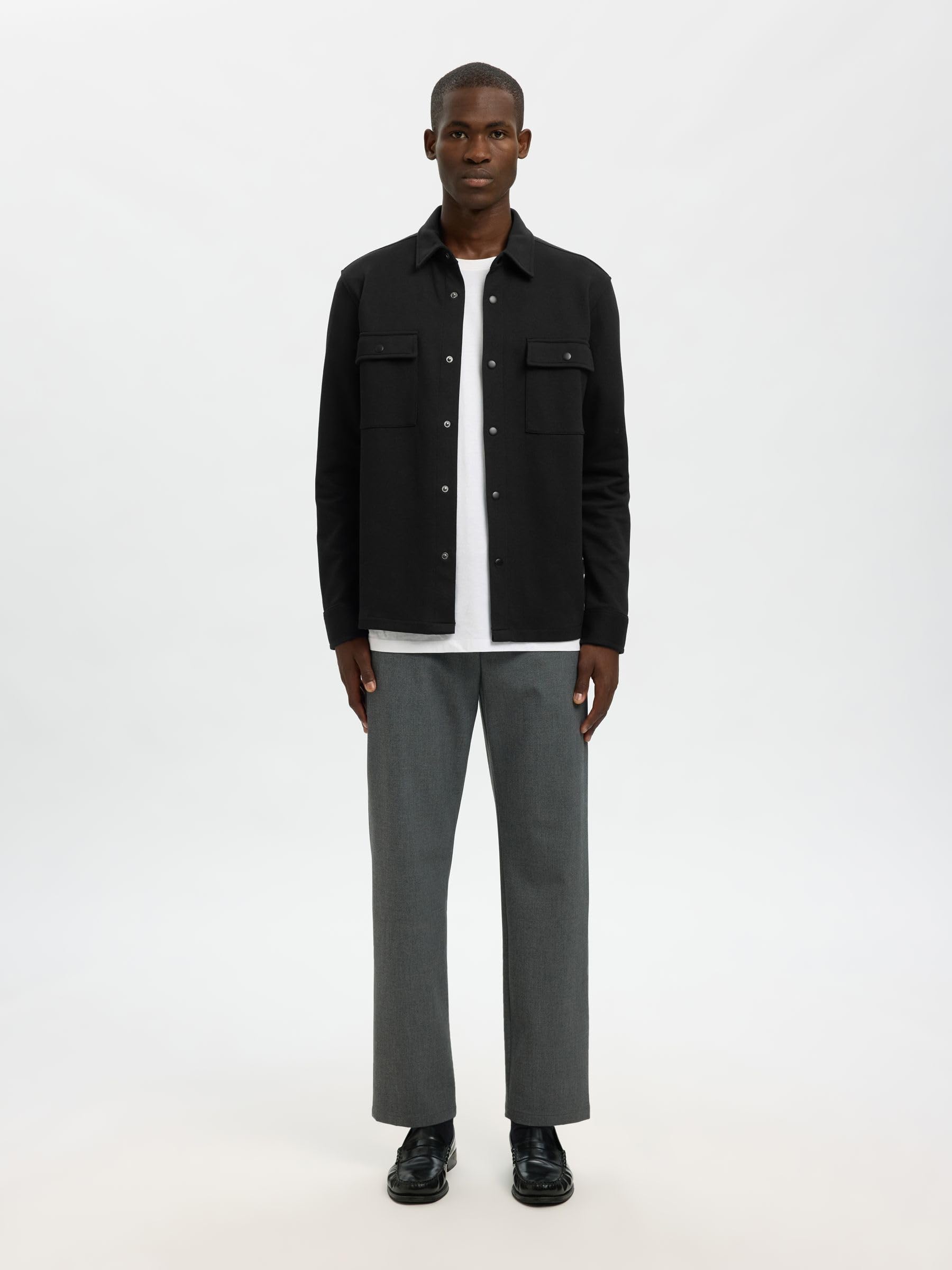 SELECTED HOMME Male Overshirt Klassisches | Overshirt