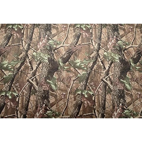 wildlifephotographyshop Camouflage woodland fabric in strong waterproof PVC material. Sold by the sheet 148cm x 100cm Cover