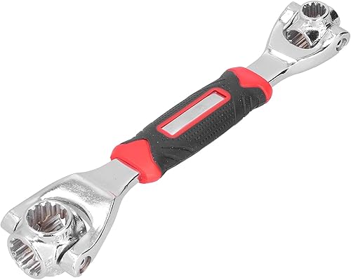 Miniatura 3 de TOPINCN Llave de enchufe 48 en 1, herramienta multiusos para reparación de máquinas, llave de coche, 12 dientes de 360 grados para set de accesorios