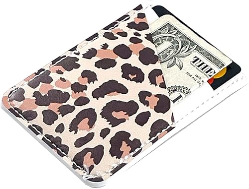 Miniatura 2 de Soporte elástico para tarjetas de crédito, bolsillo para teléfono celular, adhesivo autoadhesivo para teléfonos inteligentes Android (se ajusta a