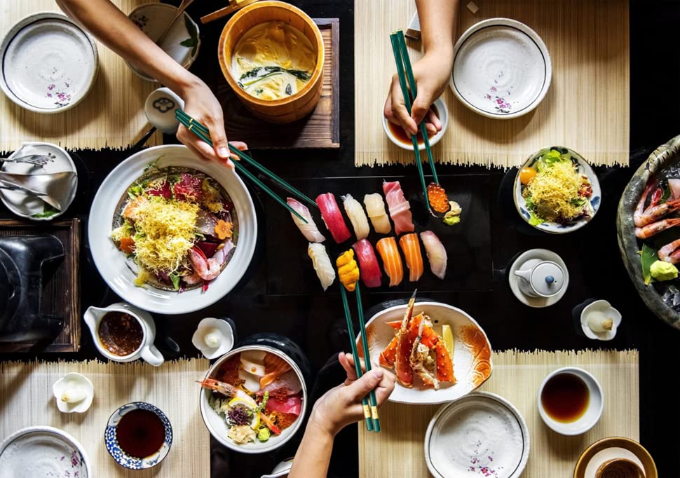 Glasvezel Eetstokjes Herbruikbare 5 paar Multi-Style Eetstokset Chinese Japanse Chop Sticks Multipack Fancy Eetstokjes Anti-Skid Ontwerp Vaatwasmachinebestendig voor Sushi Aziatische gerechten (Groen) - Image 6