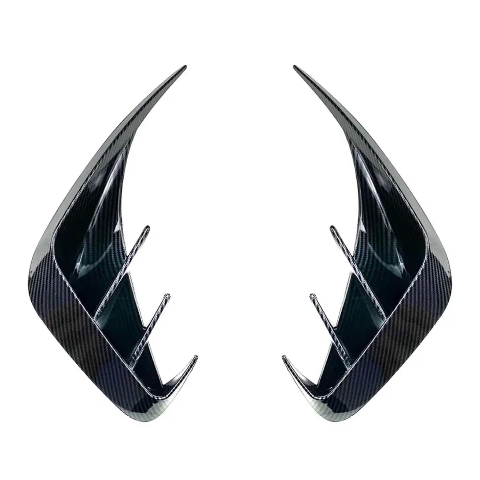 Pasuje do BMW serii 3 G20 320I 325I 330I 2019-2022 Spoiler tylnego zderzaka boczny odpowietrznik osłona wylotu tapicerka(Carbon Look)