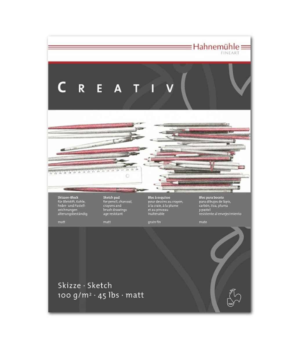 Hahnemühle 10628246 caracteres Blocks y dibujo libros Bocetos, 100 g 100 hojas