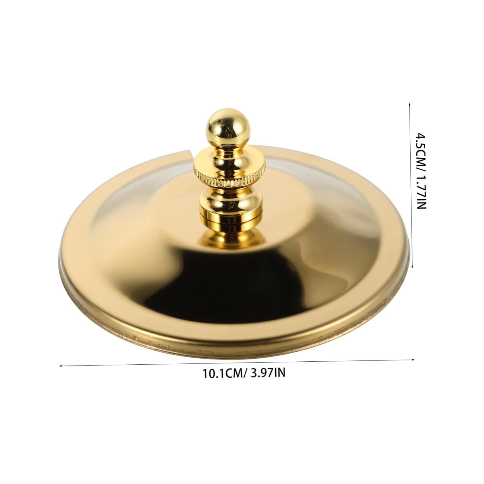 Edelstahl Kaffeeservice Ersatzdeckel Hitzebeständig Kaffeekannen Deckel Küchen-gadget für Herren Stilvolles Design Einfache Montage für Zuhause Büro