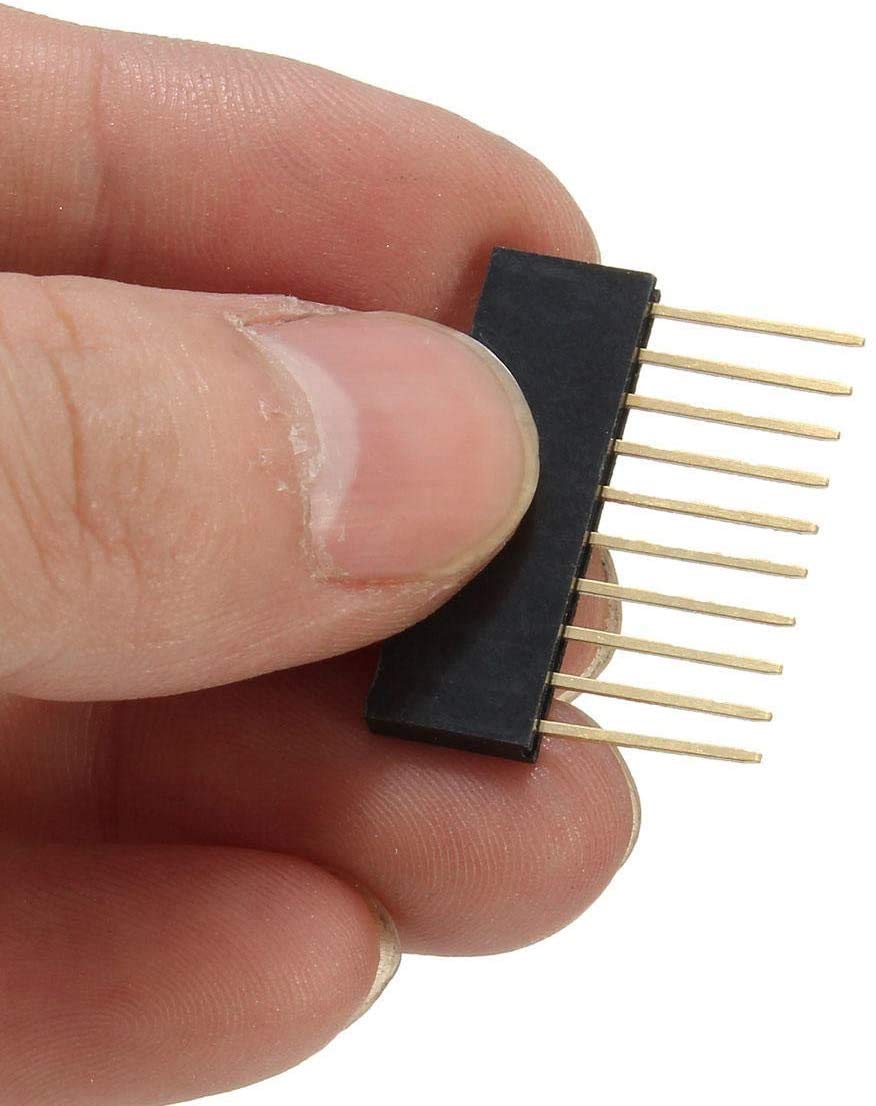 Connettore Femmina Impilabile 8P O 10P Passo 2.54 Mm | Per Elettronica E Componenti Piccoli - Foto 6