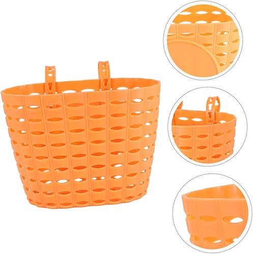 Miniatura 9 de BESPORTBLE 1 Unidades Cesta de Bicicleta Niña Accesorios Bicicletas Niños Bicicletas para Niños Niños Accesorios Alambre Bicicleta Cesta Trasera