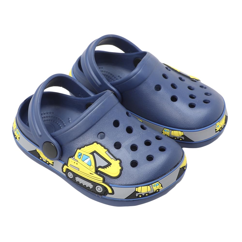 Hopscotch Boys Car Applique Clogs in Navy Color for Ages 2.5-3 Years (B08FRLX1BX) Amazon Price History, Amazon Price Tracker