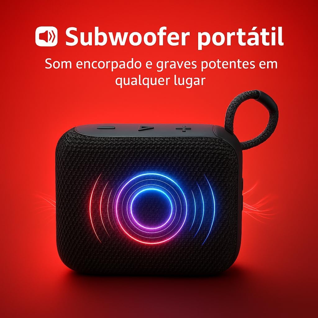Review Caixa de Som Portátil GO 5W: descubra o som potente que te acompanha em qualquer lugar 4 61ic3+MK3bL. AC SL1024
