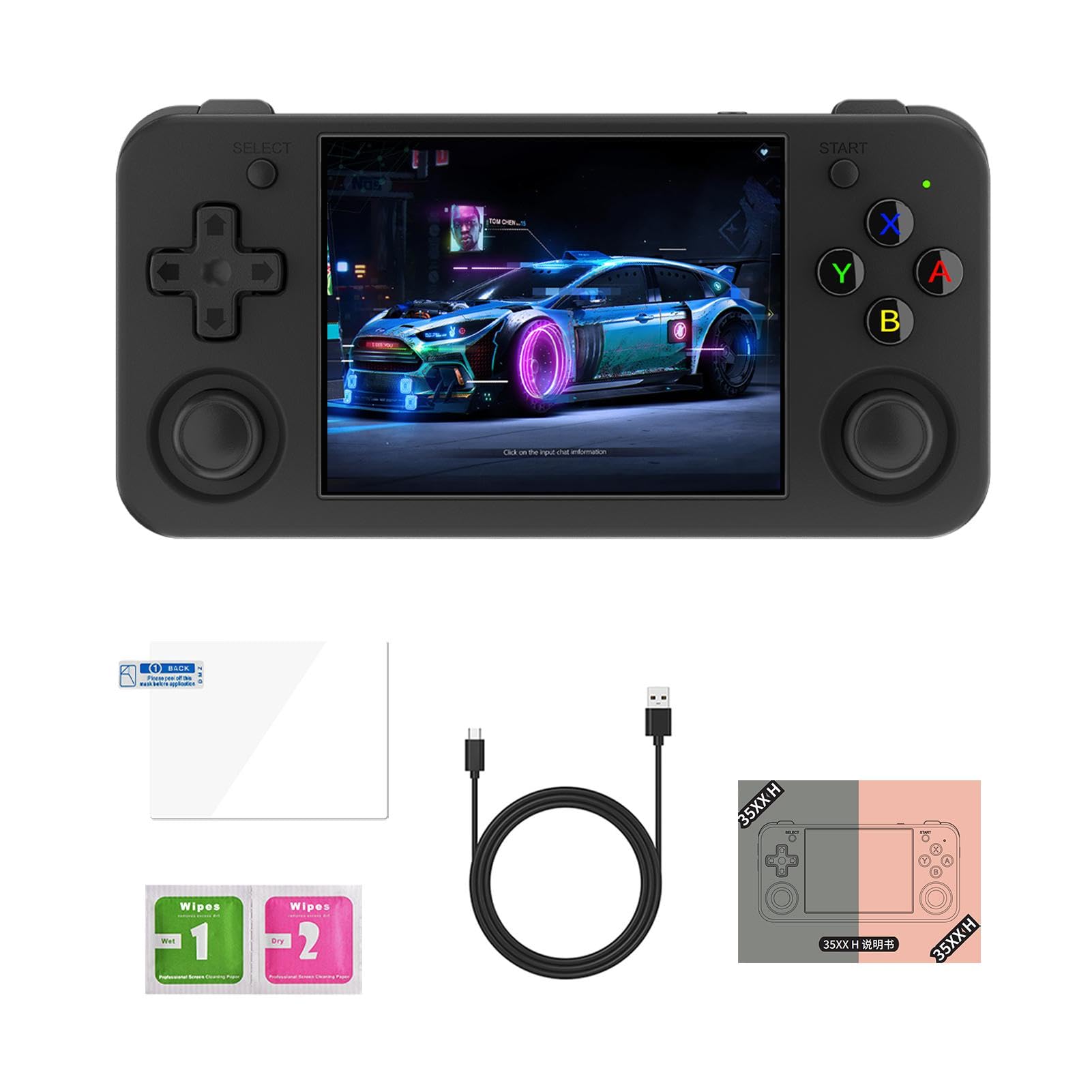 Console di portatile retrò, console di portatile per | console di portatile - console di portatile, videogiochi portatili con schermo da 3,5 pollici, miglior regalo per