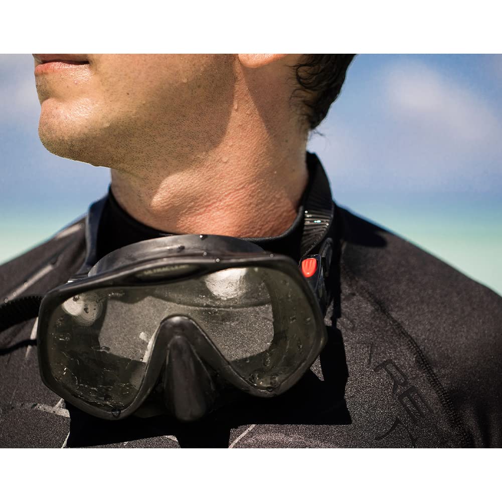 Atomic Aquatics - Máscara sin Marco para Buceo y esnórquel