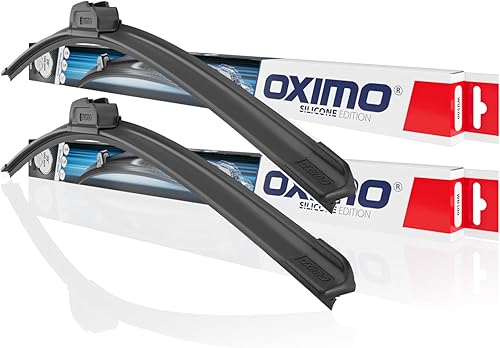 Limpiaparabrisas para todo tipo de clima, tecnología de teflón, fácil instalación (paquete de 2, 26 y 24 pulgadas)