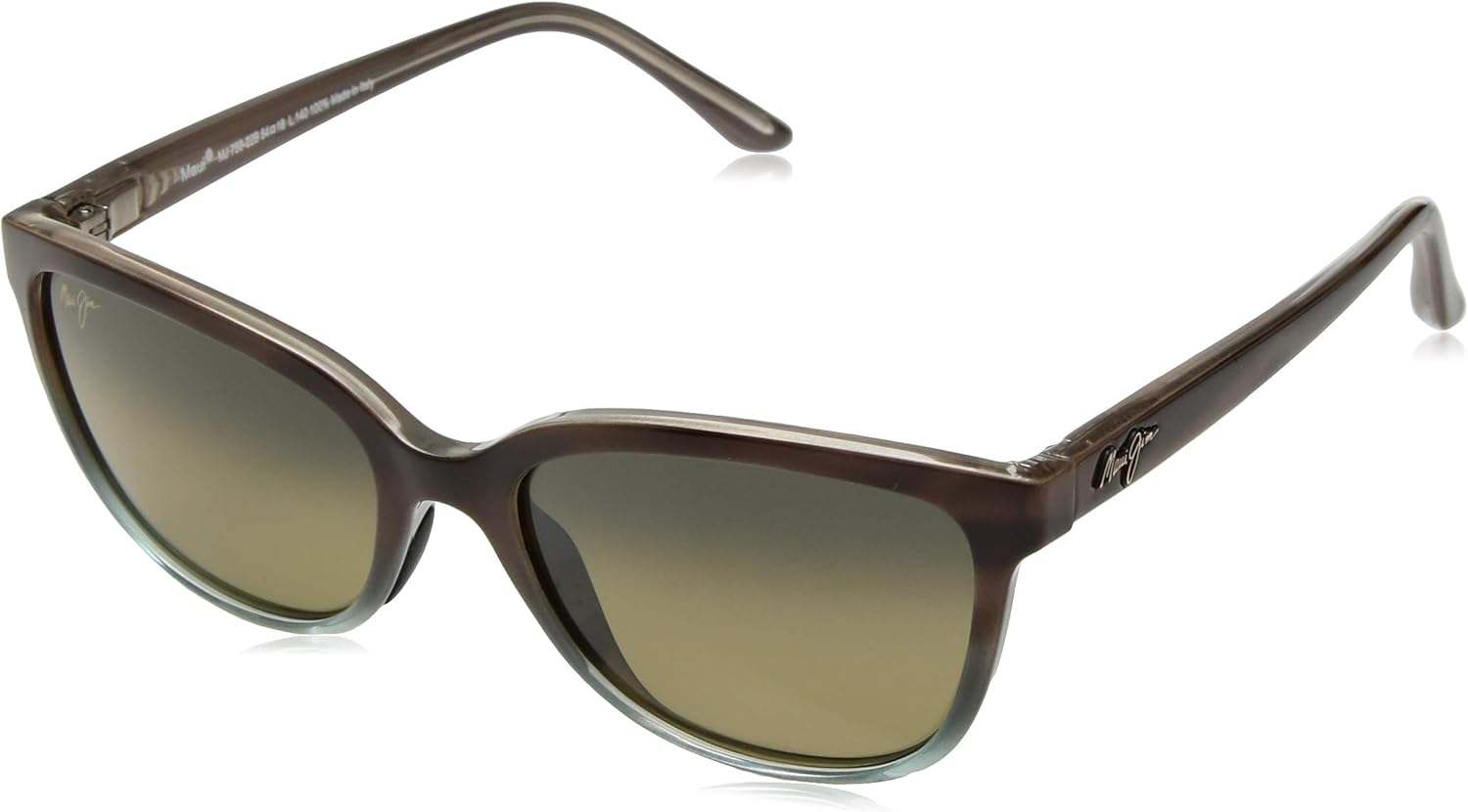 Maui Jim Sunglasses Women's Honi 758 cateye Frame, Polarized Lenses, with