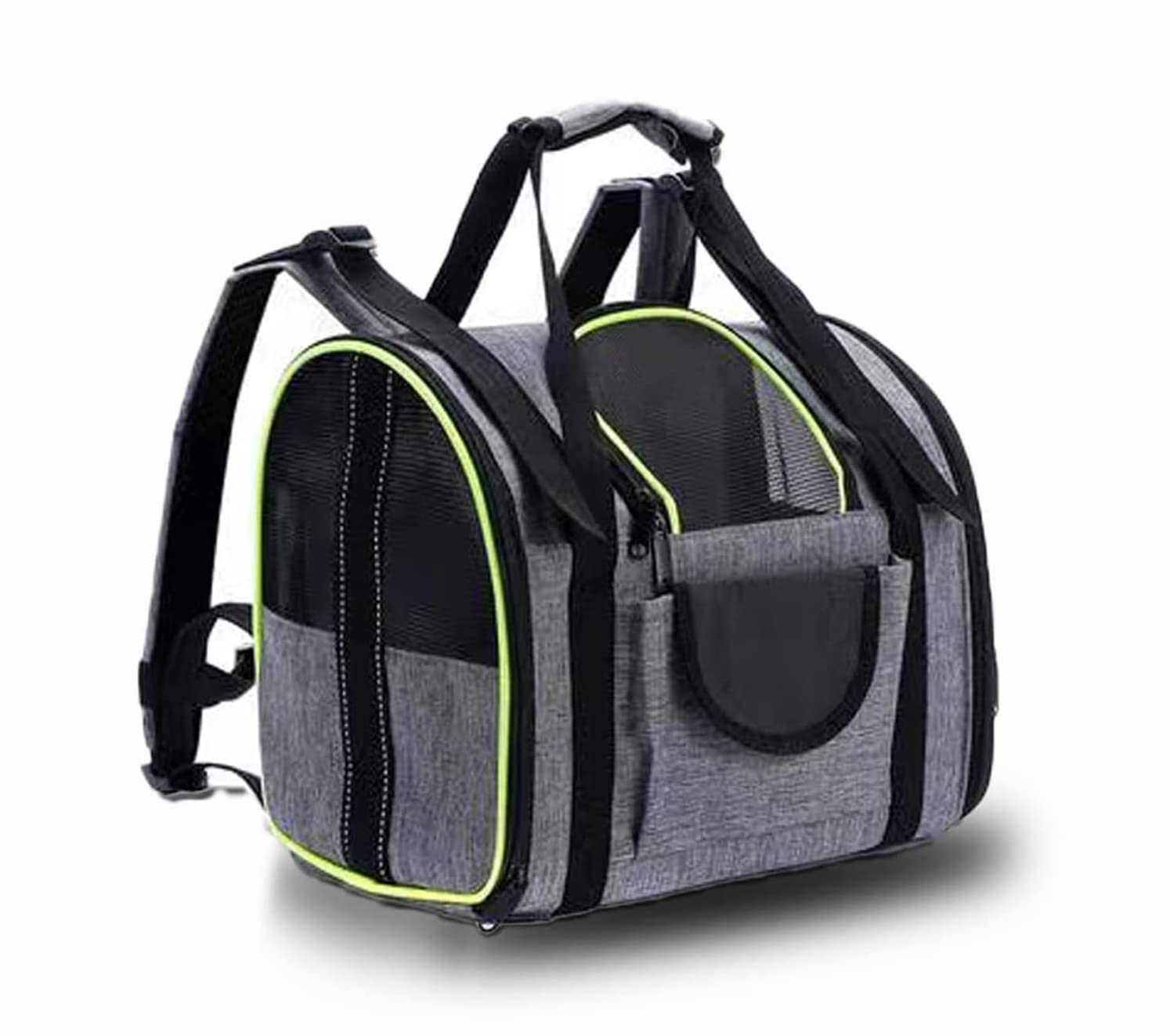 Eilin Pet Travel Carrier Backpack Soft-Sided Mesh Pet Bubble Backpack Collapsible Travel Handbag Adjustable Multifunctional Bag Cats Puppies Bunny Designed for Travel Hiking Walking Outdoor