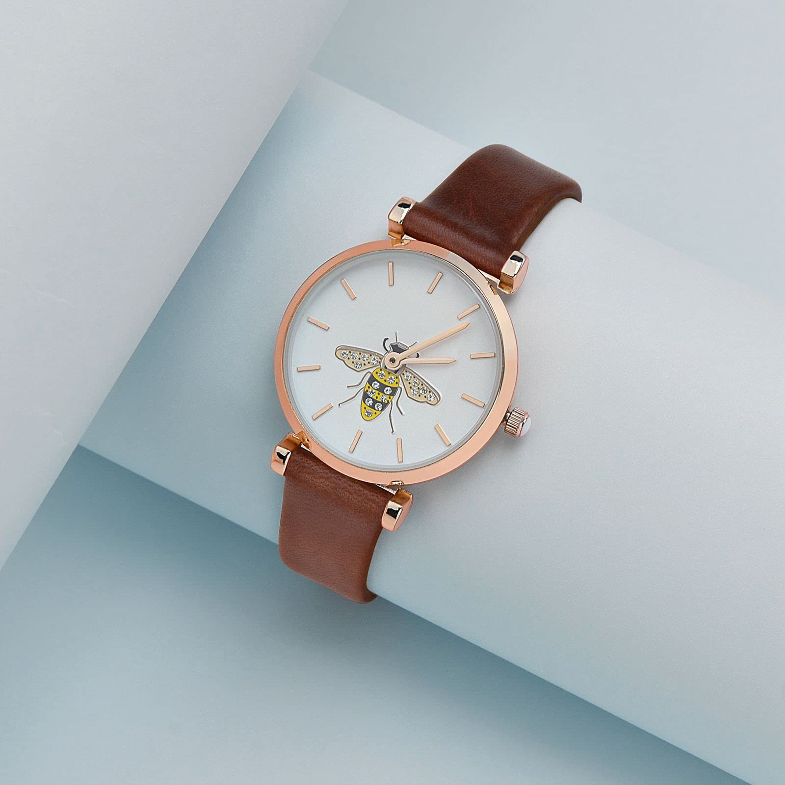 WOCCI Elegantes Correas de Reloj, Correa de Repuesto de Cuero Genuino, Hebilla de Acero Inoxidable, 8mm 10mm 12mm 13mm 14mm 16mm 18mm 20mm 22mm — view 79
