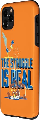 Vista 29 de Funda para iPhone 13 Looney Tunes Roadrunner la lucha es real