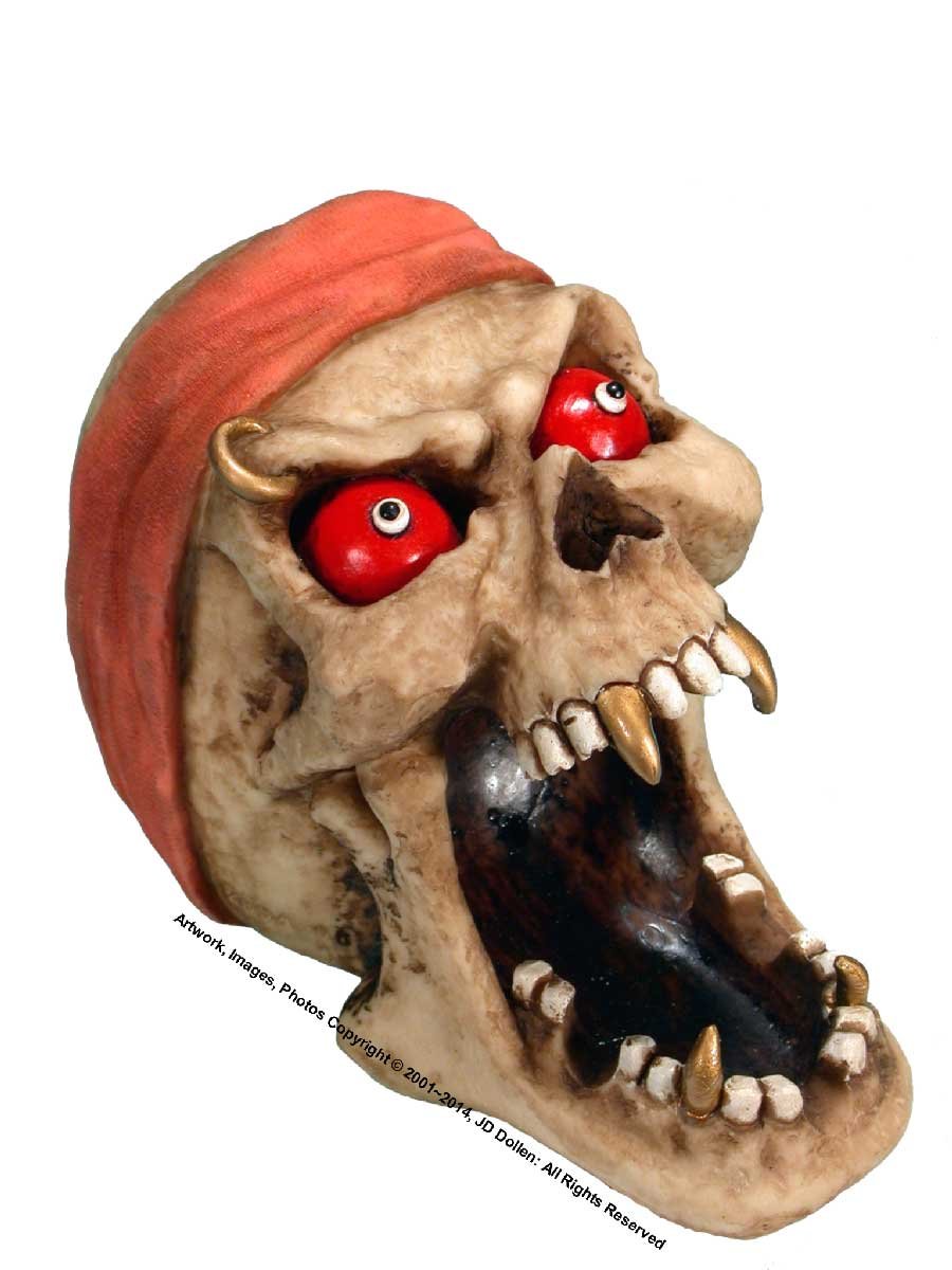 Amazon.com: Nose Desserts Halloween Tribal Dead Head Pirate Tattoo