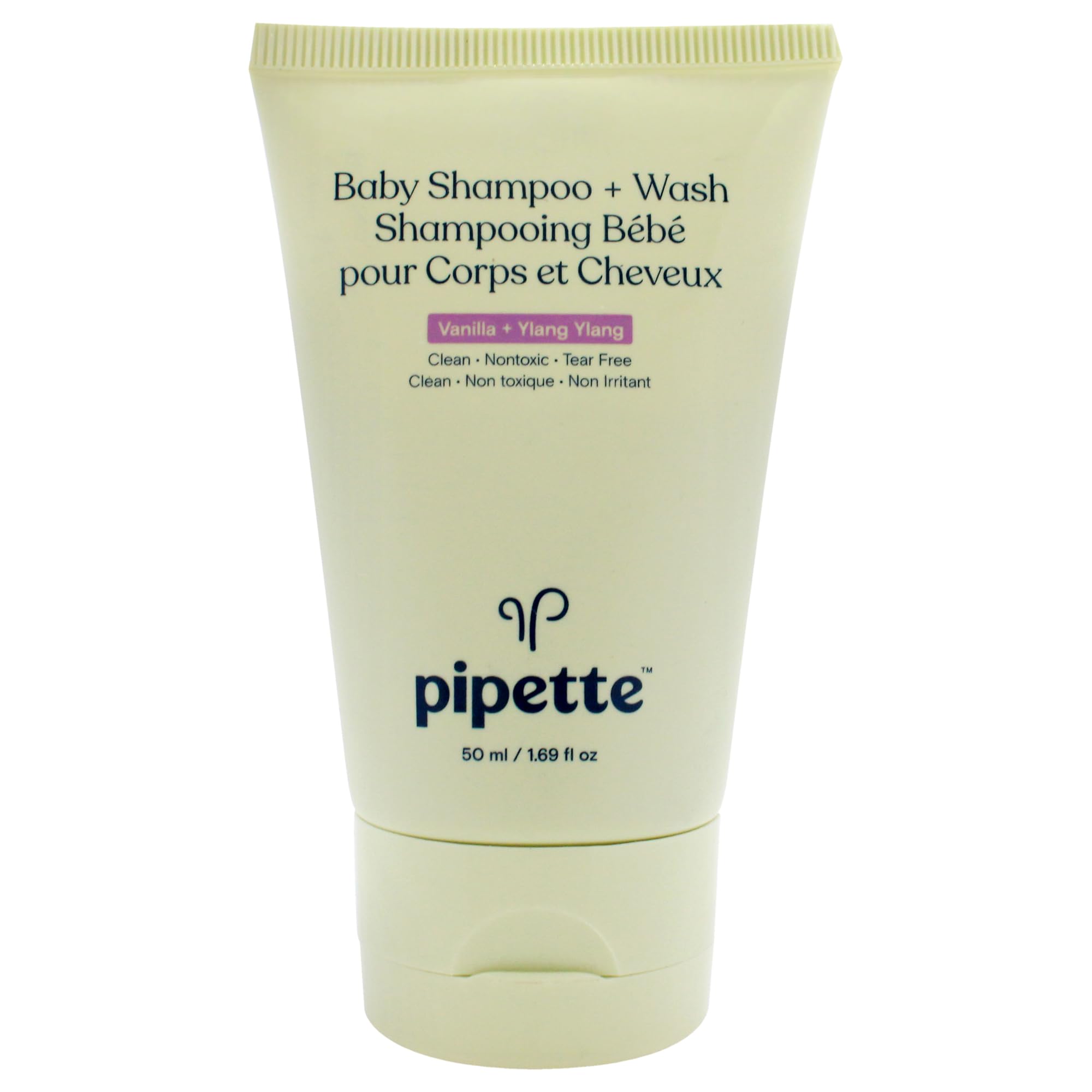 Baby Shampo Plus Wash Vanilla Plus Ylang Ylang by Pipette for Kids  oz Shampoo