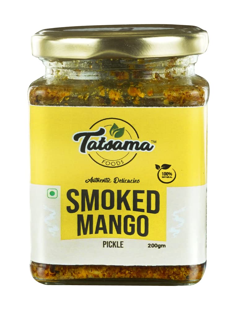 Tatsama | Smoked Mango Pickle | 200gm | Homemade | Preservatives Free | 100% Natural Ingredients (B0BHDM7M2W) Amazon Price History, Amazon Price Tracker