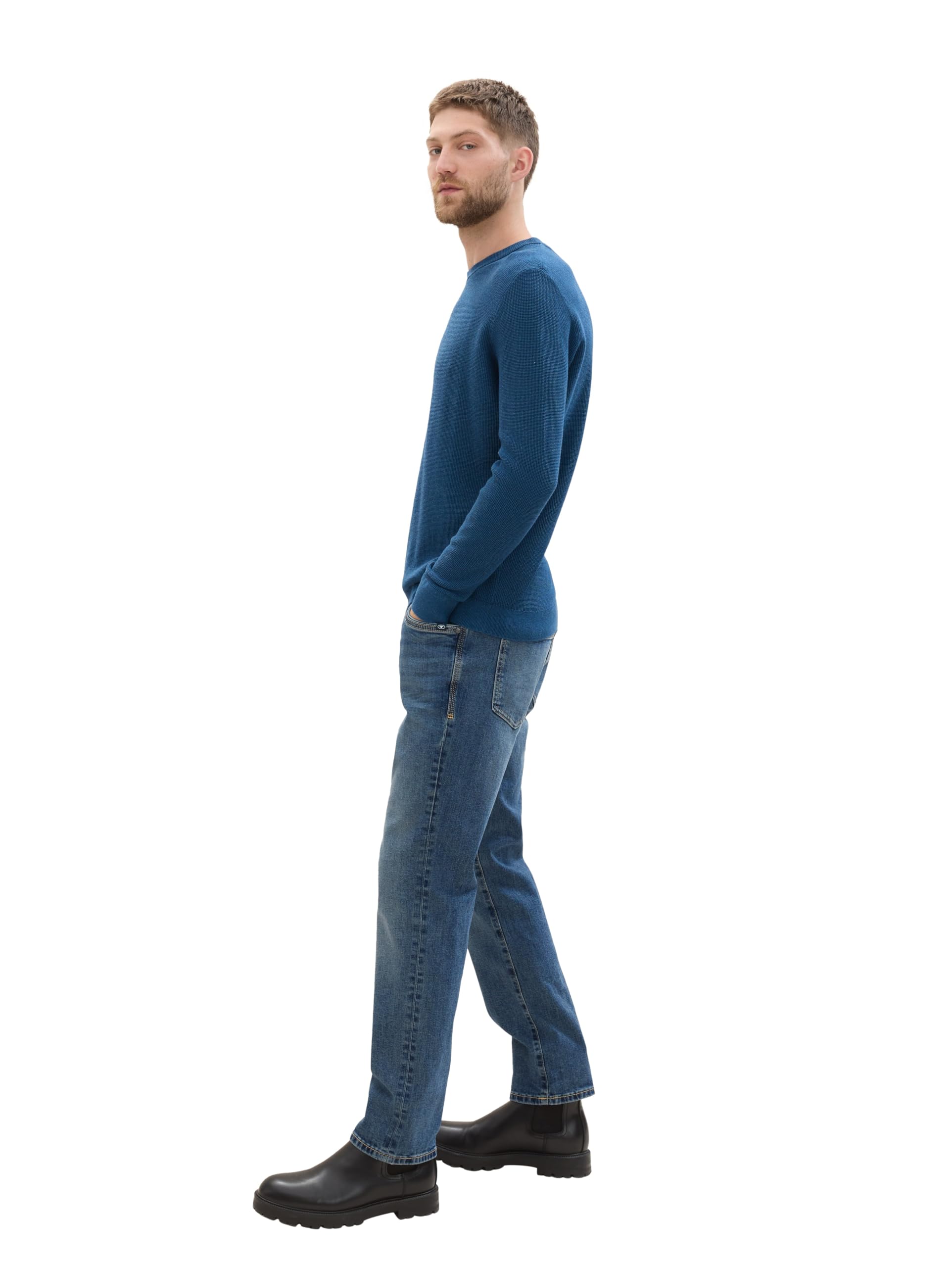 Tom Tailor Herren Marvin Straight Jeans