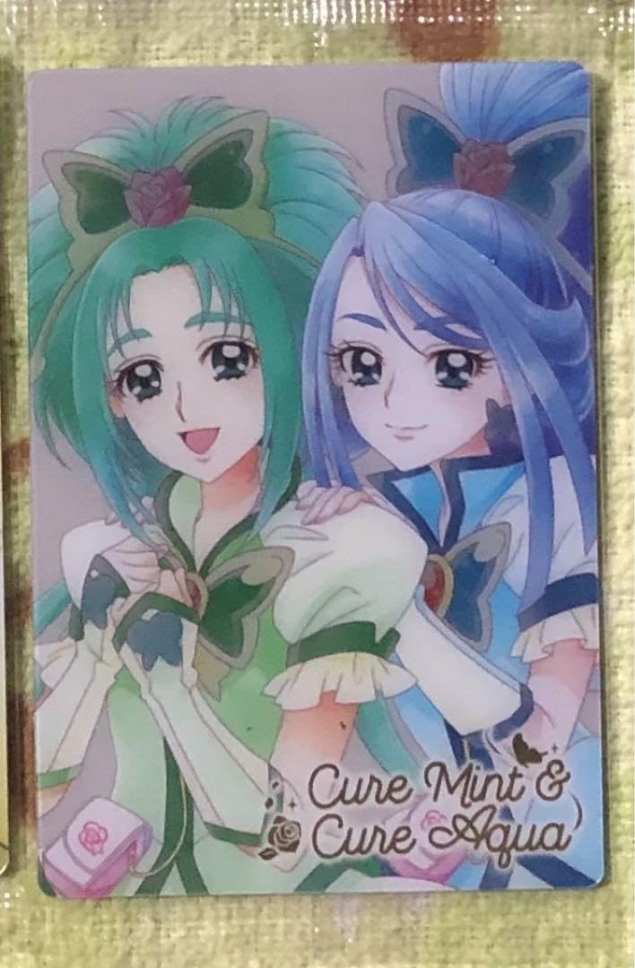 【♡全品お値下げ中♡】キュアミント･キュアアクア ウエハース Amazon.co.jp: プリキュア ウエハースカード HR キュアミント