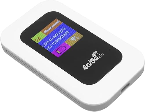 Miniatura 8 de Keenso Dispositivo de punto de acceso WiFi 4G 5G de bolsillo, Internet de alta velocidad de 300 MbitS, conectividad multidispositivo, dispositivo