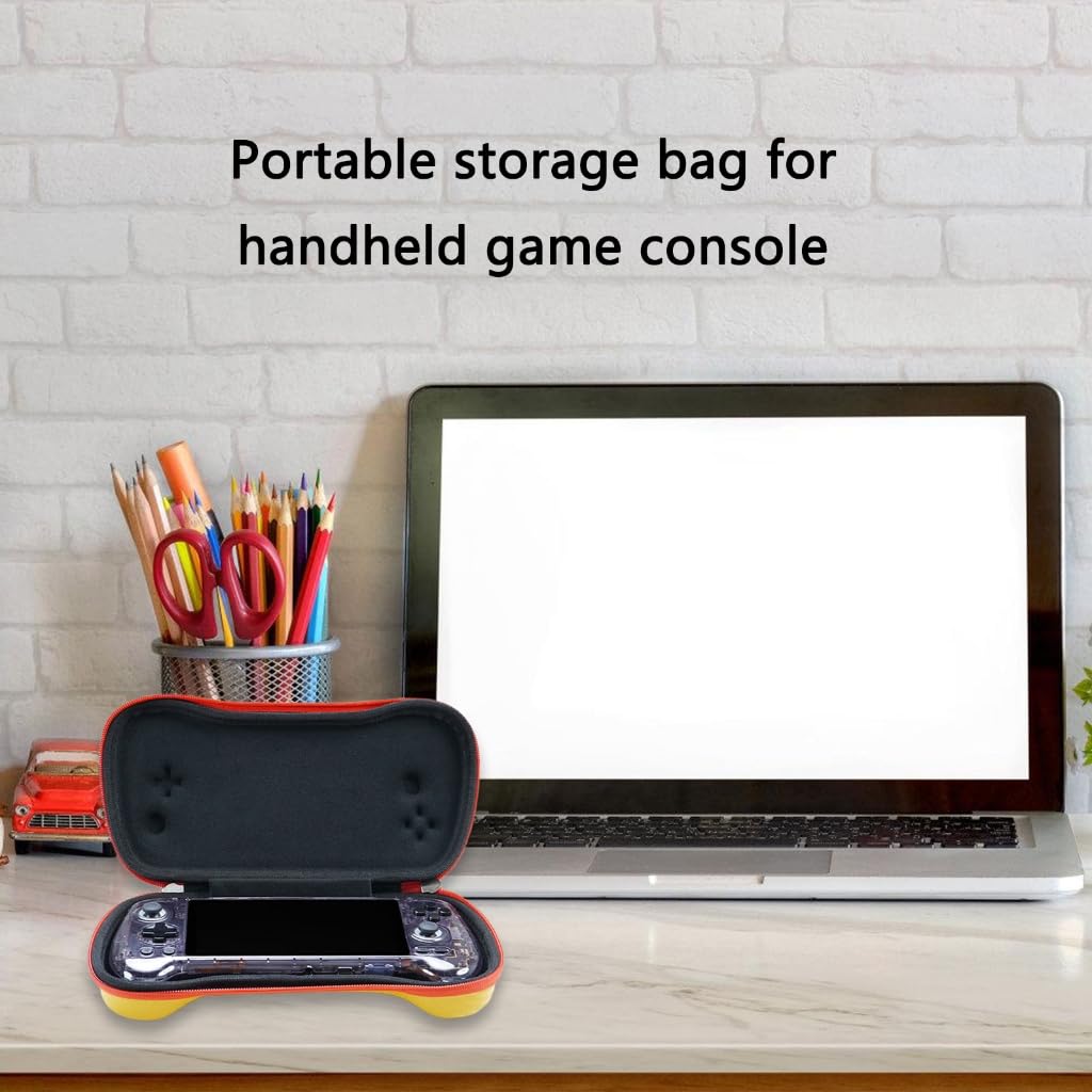 Wegiwuca Carrying Case Storage Box with Lanyard for RG557 Handheld Console Storage Bag Shockproof Travel Case