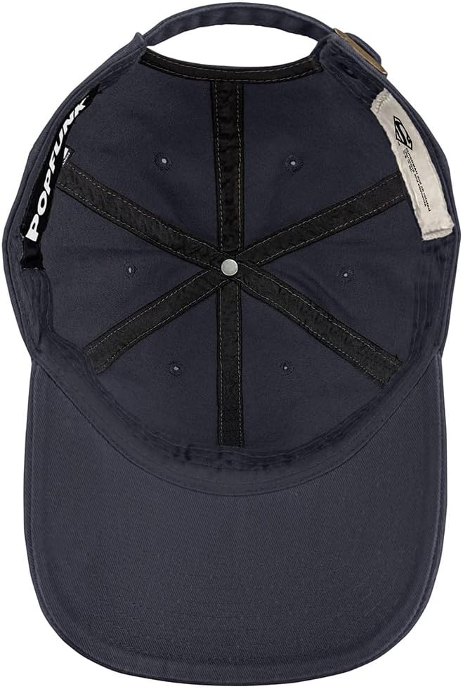 Popfunk Official Superman S-Shield Logo Dad Hat - The U18 Adjustable Relaxed-Fit Cap - Unisex for Men and Women, Navy - Image 6