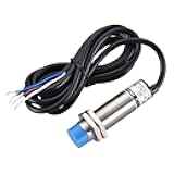 Heschen M18 Capacitive Proximity Sensor Switch, Non-Shield Type, LJC18A3-B-Z/CY, Detection 10mm, 10-30VDC 200mA, PNP NO+NC, 4 Wires